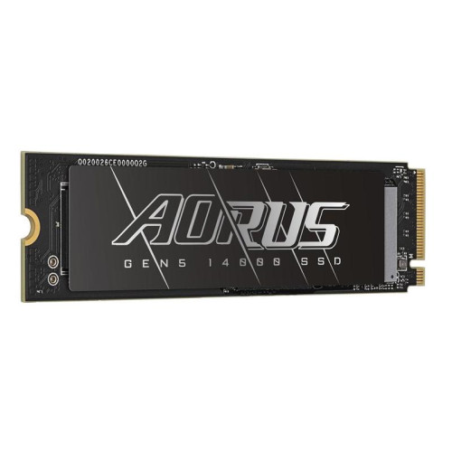 Твердотельный накопитель SSD Gigabyte 2TB M.2 2280 AORUS Gen5 14000 AG514K2TB PCI-Express 5.0x4, NVMe 2.0, 3D TLC NAND, 1400TBW