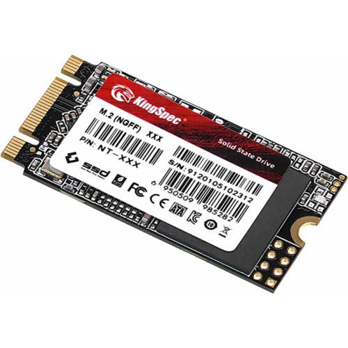 Твердотельный накопитель/ Kingspec SSD NT-1TB 2242, 1024GB, M.2(22x42mm), SATA3, R/W 570/540MB/s, IOPs н.д./н.д., TBW 480, DWPD 0.4 (3 года) Твердотельный накопитель/ Kingspec SSD NT-1TB 2242, 1024GB, M.2(22x42mm), SATA3, R/W 570/540MB/s, IOPs н.д./н.д., TBW 480, DWPD 0.4 (3 года)