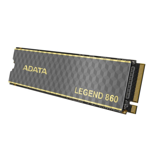 Твердотельный накопитель/ ADATA SSD LEGEND 860, 2000GB, M.2(22x80mm), NVMe 1.4, PCIe Gen 4x4, 3D NAND, R/W 6000/5000MB/s, IOPs н.д./н.д., TBW 640, DWPD 0.2 (5 лет)