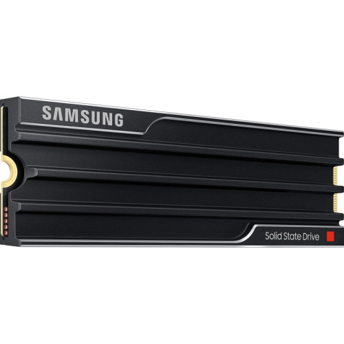 Твердотельный накопитель/ Samsung SSD 9100 PRO, 1000GB, M.2(22x80mm), NVMe 2.0, PCIe 5.0 x4, V-NAND TLC, R/W 14700/13300MB/s, IOPs 1 850 000/2 600 000, TBW 600, DWPD 0.3, with Heatsink (12 мес.)