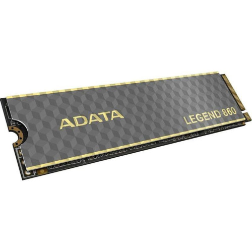 Твердотельный накопитель/ ADATA SSD LEGEND 860, 500GB, M.2(22x80mm), NVMe 1.4, PCIe Gen 4x4, 3D NAND, R/W 5000/3000MB/s, IOPs н.д./н.д., TBW 160, DWPD 0.2 (5 лет) Твердотельный накопитель/ ADATA SSD LEGEND 860, 500GB, M.2(22x80mm), NVMe 1.4, PCIe Gen 4x4, 3D NAND, R/W 5000/3000MB/s, IOPs н.д./н.д., TBW 160, DWPD 0.2 (5 лет)