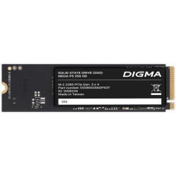 Твердотельный накопитель Digma PCIe 3.0 x4 256GB DGSM3256GP53T Mega P5 M.2 2280