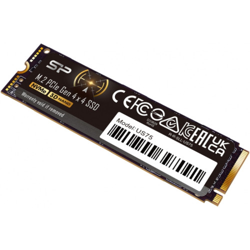 Твердотельный накопитель Silicon Power PCIe 4.0 x4 1TB SP01KGBP44US7505 US75 M.2 2280 [SP01KGBP44US7505]
