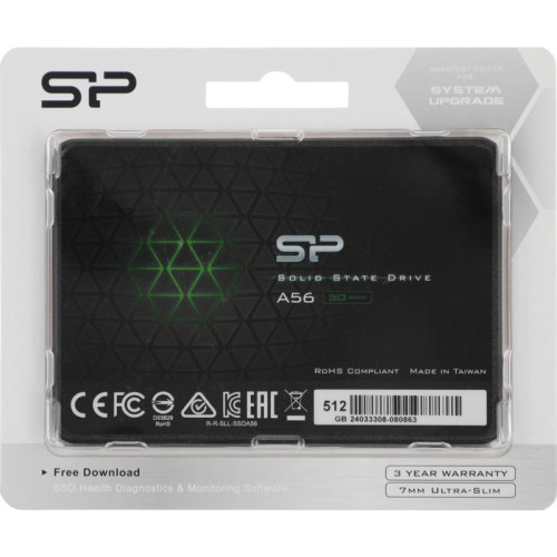 Твердотельный накопитель Silicon Power SATA-III 512GB SP512GBSS3A56A25 Ace A56 2.5