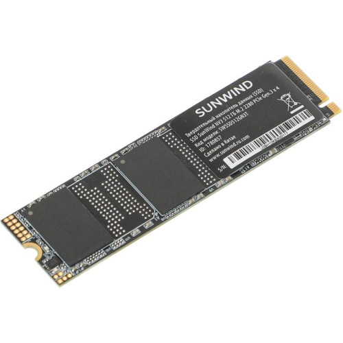 Твердотельный накопитель SunWind PCIe 3.0 x4 512GB SWSSD512GN3T NV3 M.2 2280 [SWSSD512GN3T]