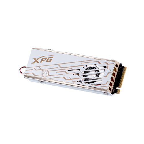 Твердотельный накопитель/ ADATA SSD XPG MARS 980 PRO, 1000GB, M.2(22x80mm), NVMe, PCIe 5.0 x4, 3D NAND, R/W 14000/10000MB/s, IOPs 1 600 000/1 650 000, TBW 740, DWPD 0.4, with Heat Sink (5 лет)