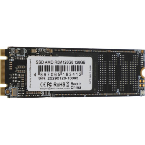 Твердотельный накопитель AMD SATA-III 128GB R5M128G8 Radeon M.2 2280 [R5M128G8]