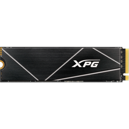 Твердотельный накопитель/ ADATA SSD GAMMIX S70 BLADE, 8000GB, M.2(22x80mm), NVMe, PCIe 4.0 x4, 3D TLC, R/W 7300/6300MB/s, IOPs 750 000/650 000, DRAM buffer 2048MB, TBW 5920, DWPD 0.4, with Heat Spreader (5 лет)