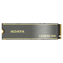 Твердотельный накопитель ADATA SSD LEGEND 850, 1TB, M.2(22x80mm), NVMe 1.4, PCIe 4.0 x4, 3D NAND, R/W 5000/4500MB/s, IOPs 400 000/550 000, TBW 1000, DWPD 0.54, with Heat Sink (5 лет)