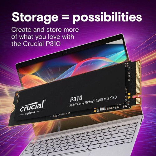 Твердотельный накопитель Crucial P310 4TB PCIe Gen4 NVMe 2280 M.2 SSD CT4000P310SSD8