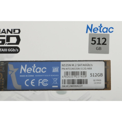 Твердотельный накопитель Netac SATA-III 512GB NT01N535N-512G-N8X N535N M.2 2280 [NT01N535N-512G-N8X]