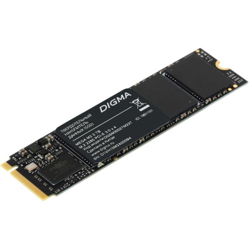 Твердотельный накопитель Digma PCIe 3.0 x4 2TB DGSM3002TM23T Mega M2 M.2 2280 [DGSM3002TM23T]