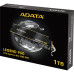 Твердотельный накопитель ADATA SSD LEGEND 960, 1000GB, M.2(22x80mm), NVMe 1.4, PCIe 4.0 x4, 3D NAND, R/W 7400/6000MB/s, IOPs 730 000/610 000, DRAM buffer 1000MB,  TBW 780, DWPD 0.43, with Heat Spreader (5 лет)