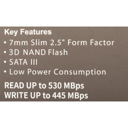 Твердотельный накопитель AMD SATA-III 128GB R5SL128G Radeon R5 2.5