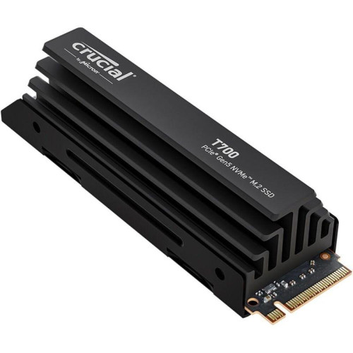Твердотельный накопитель Crucial T700 2TB PCIe Gen5 NVMe M.2 SSD with heatsink CT2000T700SSD5
