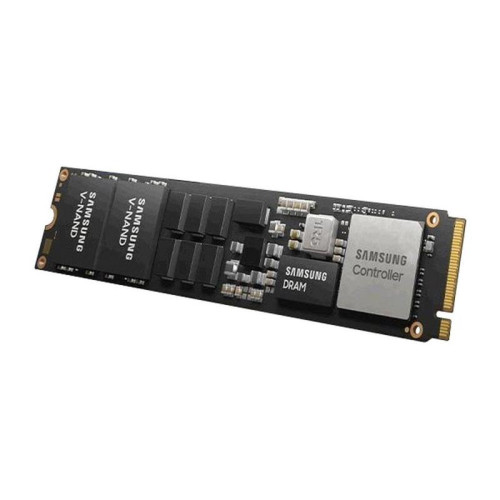 Твердотельный накопитель/ Samsung SSD PM9A3, 960GB, M.2(22x110mm), NVMe, PCIe 4.0 x4, 3D TLC, R/W 5000/1400MB/s, IOPs 550 000/60 000, TBW 1752, DWPD 1 (12 мес.)