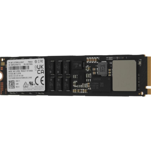 Твердотельный накопитель SSD Samsung Enterprise PM9A3 MZ1L23T8HBLA-00A07 M.2 22110, 3840GB, 5500/2000 MB/s, 800k/85k IOPS, NVME Gen 4, 1.3DWPD (3Y)