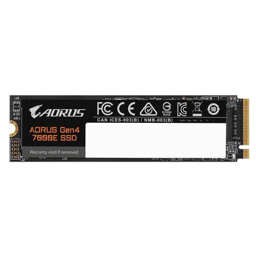 Твердотельный накопитель Gigabyte M.2 2280 2TB AORUS Gen4 7000E AG470E2TB PCI-Express 4.0 x4, NVMe 1.4 7100/6100 Твердотельный накопитель Gigabyte M.2 2280 2TB AORUS Gen4 7000E AG470E2TB PCI-Express 4.0 x4, NVMe 1.4 7100/6100