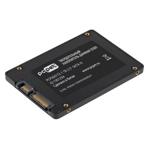 Твердотельный накопитель PC Pet SATA-III 1TB PCPS001T2 2.5