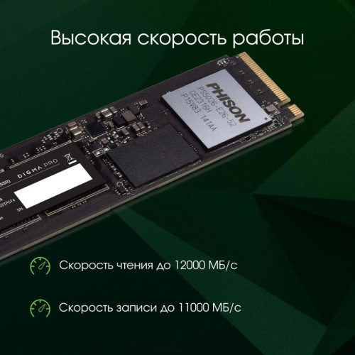 Твердотельный накопитель Digma Pro PCIe 5.0 x4 2000GB DGPST5002TP6T4 Top P6 M.2 2280 [DGPST5002TP6T4]