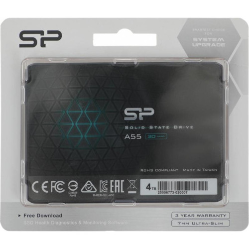 Твердотельный накопитель Silicon Power SATA-III 4TB SP004TBSS3A55S25 Ace A55 2.5
