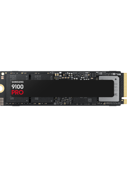Твердотельный накопитель/ Samsung SSD 9100 PRO, 1000GB, M.2(22x80mm), NVMe 2.0, PCIe 5.0 x4, V-NAND TLC, R/W 14700/13300MB/s, IOPs 1 850 000/2 600 000, TBW 600, DWPD 0.3 (12 мес.)