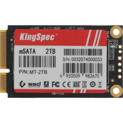 Твердотельный накопитель Kingspec SATA-III 2TB MT-2TB MT Series mSATA [MT-2TB]