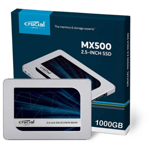 Твердотельный накопитель/ Crucial SSD MX500, 1000GB, 2.5