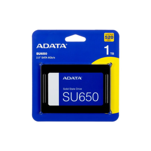 Твердотельный накопитель/ ADATA SSD Ultimate SU650, 1000GB, 2.5