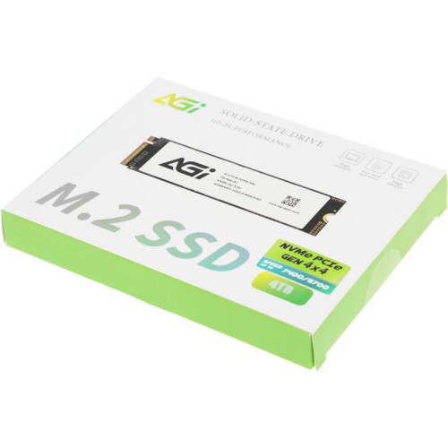 Накопитель SSD AGi PCIe 4.0 x4 4TB AGI4T0G44AI828-CB AI828 M.2 2280