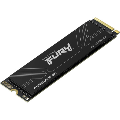 Твердотельный накопитель Kingston SSD Fury Renegade, 1024GB, M.2(22x80mm), NVMe, PCIe 5.0 x4, 3D TLC, R/W 14200/11000MB/s, IOPs 2 200 000/2 150 000, TBW 1000, DWPD 0.5 (60 мес)