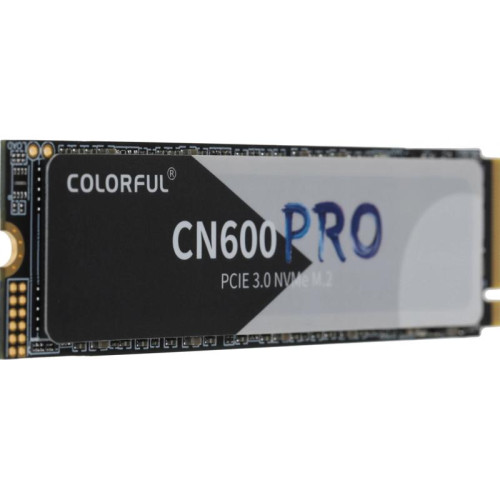 Твердотельный накопитель SSD Colorful M.2 2280 CN600 256GB PRO Client SSD PCIe Gen3x4 with NVMe, 3200/1200, MTBF 2M, 3D NAND, DRAM-less, 160TBW, RTL