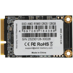 Твердотельный накопитель AMD SATA 128GB R5MS128G5 Radeon R5 mSATA [R5MS128G5]