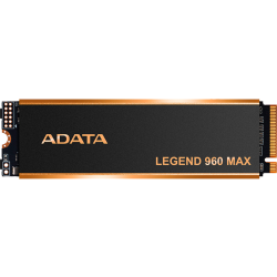 Твердотельный накопитель ADATA SSD LEGEND 960 MAX, 4000GB, M.2(22x80mm), NVMe 1.4, PCIe 4.0 x4, 3D NAND, R/W 7400/6800MB/s, IOPs 700 000/550 000, DRAM buffer 4000MB, TBW 3120, DWPD 0.43, with BIG Heat Spreader (5 лет)