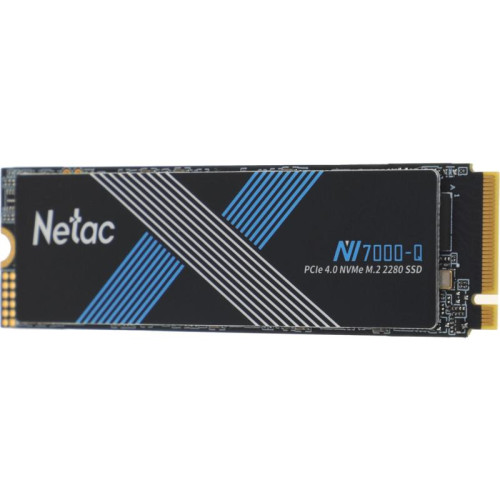 Твердотельный накопитель Netac PCIe 4.0 x4 2TB NT01NV7000Q-2T0-E4X NV7000Q M.2 2280 [NT01NV7000Q-2T0-E4X]