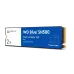 Твердотельный накопитель/ WD SSD Blue SN580 NVMe, 2000GB, M.2(22x80mm), NVMe, PCIe 3.0 x4, 3D TLC, R/W 3500/3500MB/s, IOPs 600 000/600 000, TBW 900, DWPD 0.2 (12 мес.)