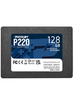 Твердотельный накопитель Patriot SATA-III 128GB P220S128G25 P220 2.5