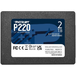 Твердотельный накопитель Patriot SATA-III 2TB P220S2TB25 P220 2.5