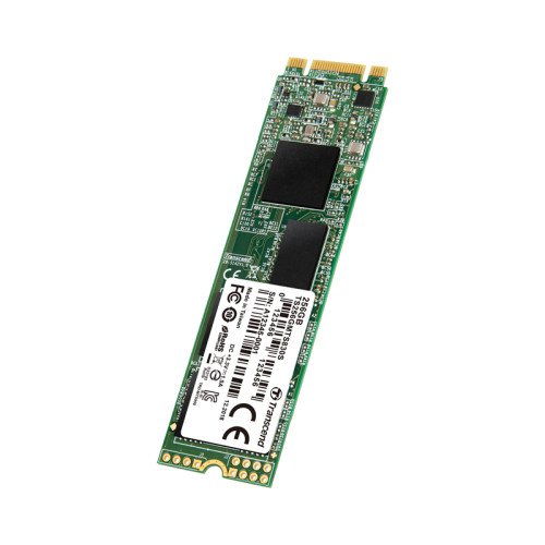 Твердотельный накопитель/ Transcend SSD 830S, 256GB, M.2(22x80mm), SATA3, 3D TLC, R/W 530/400MB/s, IOPs 45 000/70 000, DRAM buffer 256MB, TBW 140, DWPD 0.3 (5 лет)