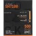 Твердотельный накопитель/ WD SSD Black SN7100, 500GB, M.2(22x80mm), NVMe, PCIe 4.0 x4, TLC, R/W 6800/5800MB/s, TBW 300, DWPD 0.3 (12 мес.) Твердотельный накопитель/ WD SSD Black SN7100, 500GB, M.2(22x80mm), NVMe, PCIe 4.0 x4, TLC, R/W 6800/5800MB/s, TBW 300, DWPD 0.3 (12 мес.)