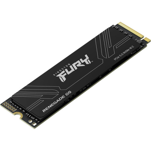 Твердотельный накопитель/ Kingston SSD Fury Renegade, 4096GB, M.2(22x80mm), NVMe, PCIe 5.0 x4, 3D TLC, R/W 14800/14000MB/s, IOPs 2 200 000/2 200 000, TBW 4000, DWPD 0.5 (60 мес)