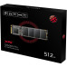 Твердотельный накопитель/ ADATA SSD SX6000Pro, 512GB, M.2(22x80mm), NVMe 1.3, PCIe 3.0 x4, 3D TLC, R/W 2100/1400MB/s, IOPs 250 000/240 000, TBW 300, DWPD 0.32 (5 лет)