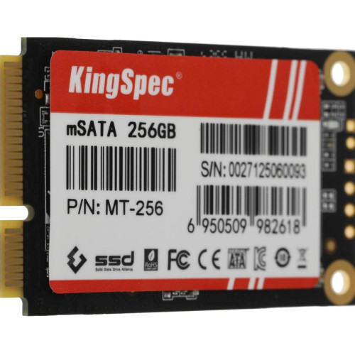 Твердотельный накопитель Kingspec mSATA 256Gb MT-256 MT Series mSATA [MT-256]