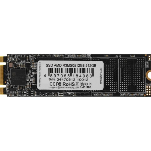 Твердотельный накопитель AMD SATA 512GB R3MS0512G8 Radeon M.2 2280