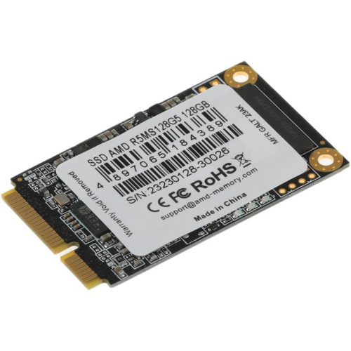 Твердотельный накопитель AMD SATA 128GB R5MS128G5 Radeon R5 mSATA [R5MS128G5]