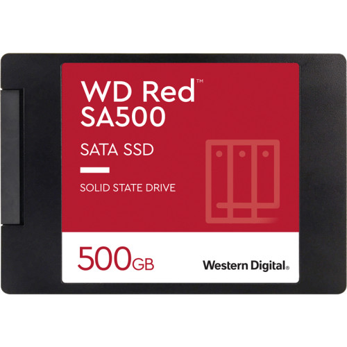 Твердотельные накопители/ WD SSD Red SA500 NAS, 500GB, 2.5