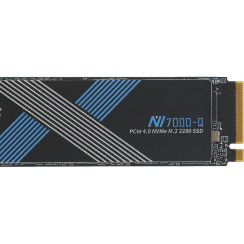 Твердотельный накопитель Netac PCIe 4.0 x4 2TB NT01NV7000Q-2T0-E4X NV7000Q M.2 2280 [NT01NV7000Q-2T0-E4X]