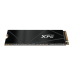 Твердотельный накопитель/ ADATA SSD GAMMIX S50 CORE, 1024GB, M.2(22x80mm), NVMe, PCIe 4.0 x4, 3D NAND, R/W 3500/2200MB/s, IOPs -/-, TBW 600, DWPD 0.5, with HeatSink (3 года)