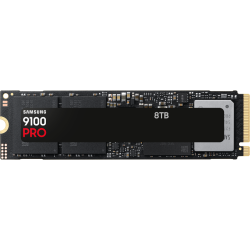 Твердотельный накопитель/ Samsung SSD 9100 PRO, 8000GB, M.2(22x80mm), NVMe 2.0, PCIe 5.0 x4, V-NAND TLC, R/W 14800/13400MB/s, IOPs 2 200 000/2 600 000, TBW 4800, DWPD 0.3 (12 мес.)