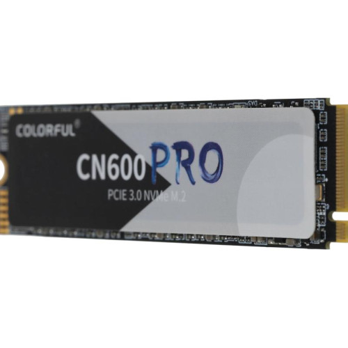 Твердотельный накопитель SSD Colorful M.2 2280 CN600 256GB PRO Client SSD PCIe Gen3x4 with NVMe, 3200/1200, MTBF 2M, 3D NAND, DRAM-less, 160TBW, RTL